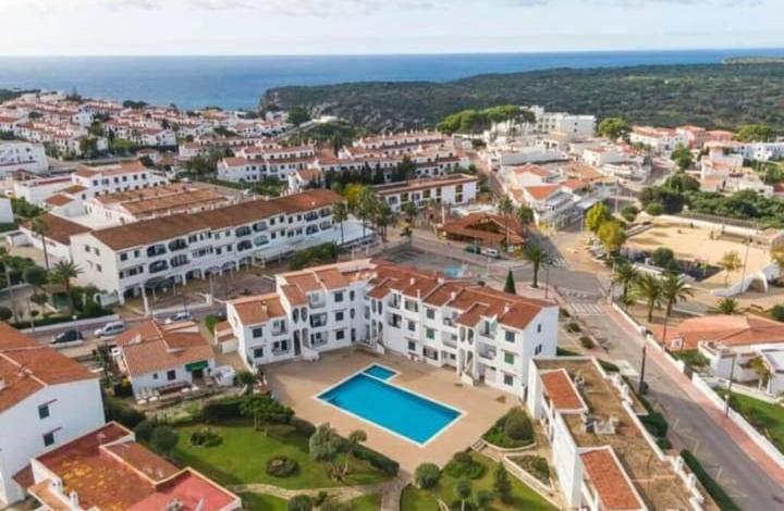 Precioso Apartamento Residencial Con Piscina Cala En Porter  Exterior photo