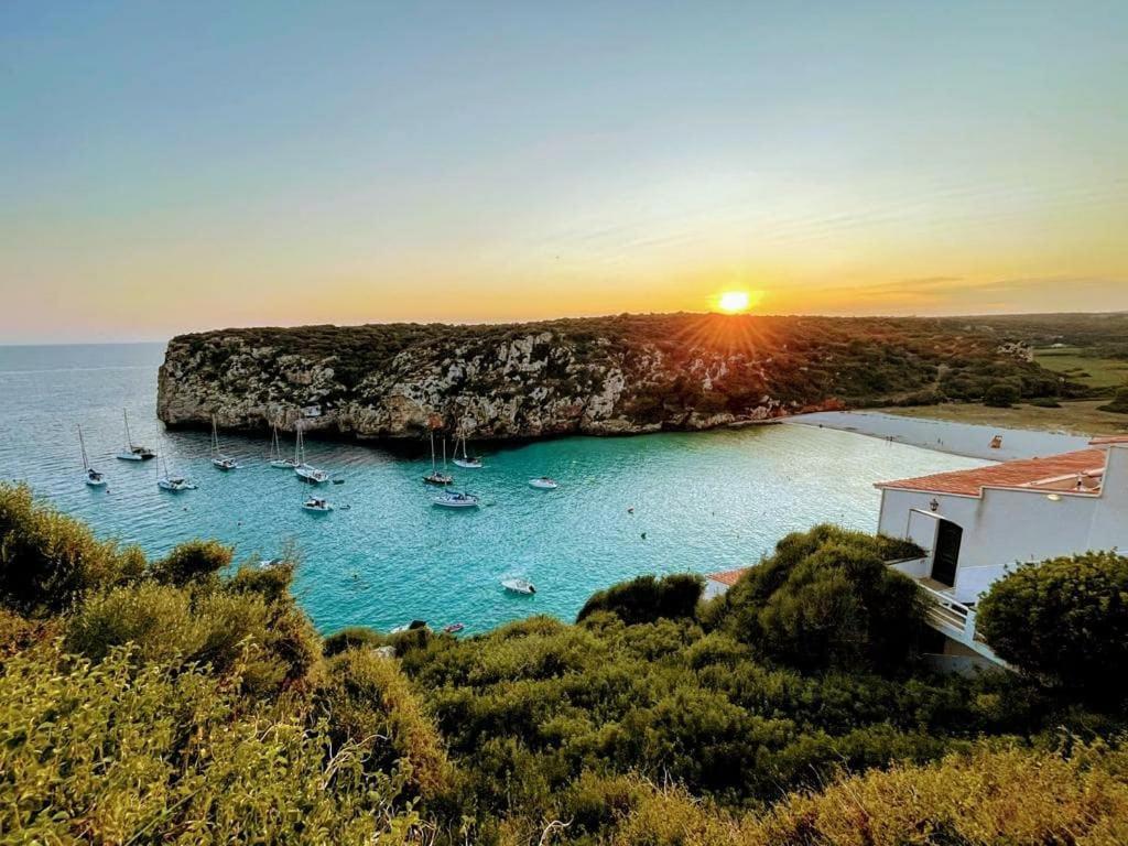 Precioso Apartamento Residencial Con Piscina Cala En Porter  Exterior photo